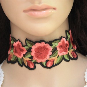 cloth choker necklaces