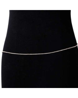 Multilayer Waist Chain Fashion: Stone Belly Chain Body Chain Jewelry for  Women 